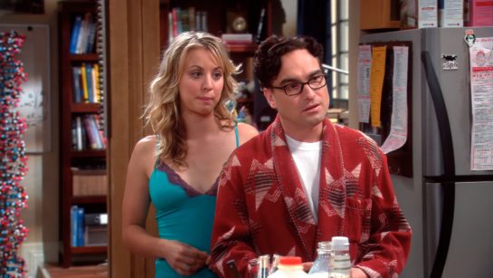 Кадр из 4 серии 3 сезона сериала «Теория большого взрыва»