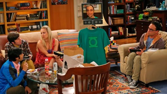 Кадр из 2 серии 4 сезона сериала «Теория большого взрыва»